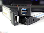 Expresscard-Erweiterungen können nicht genutzt werden.