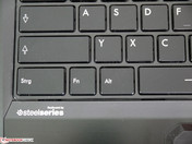 Gewöhnungsbedürftige Tastenanordnung