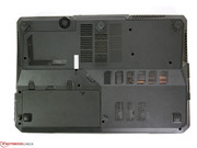 Der Unterboden lässt sich einfach öffnen.