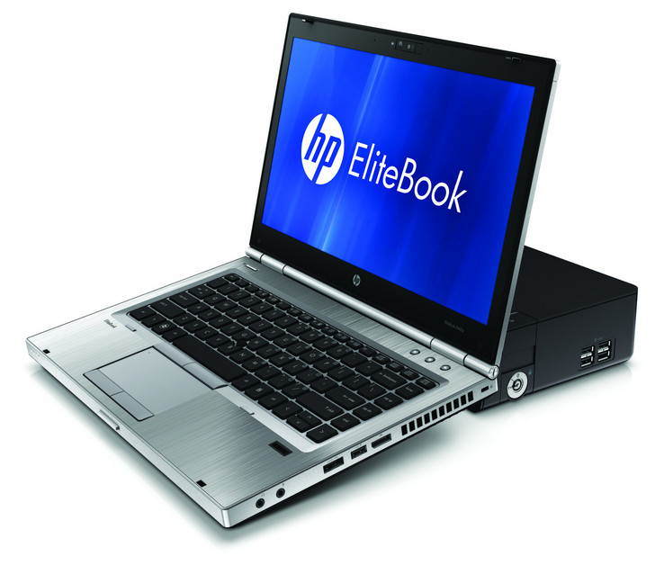 HP EliteBook 8460p auf HP 120W Advanced Docking-Station
