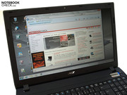 Matter 15.6-Zoll Bildschirm mit mäßiger Helligkeit