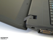 Der Öffnungswinkel ist großzügig