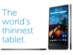Mit sechs Millimetern gehört das Dell Venue 8 7840 zu den dünnsten Tablets auf dem Markt (Bild: Dell)