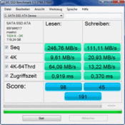 ASSSD: 246 MB/s