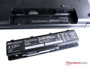 Akku und Akkuschacht