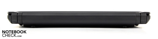 Rückseite: keine Anschlüsse