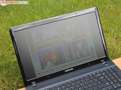 sonnig, Sonne von vorn im ungünstigen Winkel