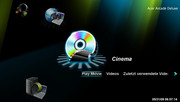 Neben der Acer Arcade Deluxe Software zum Filme abspielen, werden noch jede Menge andere Programme vorinstalliert.