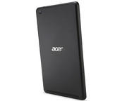 Die Rückseite besteht aus griffgünstig geriffeltem Kunststoff.