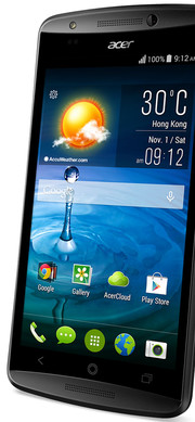 Das IPS-Display strahlt hell und löst mit 1.280 x 720 Bildpunkten auf.