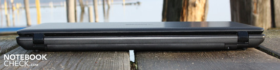 Rückseite: Keine Anschlüsse