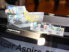 IFA 2010: Die Eingaben auf dem 15.6-Zoll-Panel