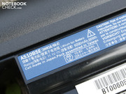 Er hat eine hohe Kapazität von 66 Wattstunden.