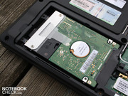 Ein Tausch der Festplatte erscheint bei 750 GB (noch) nicht notwendig.