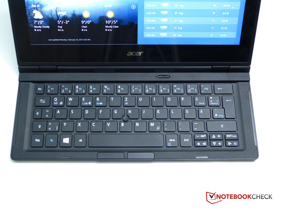 Acer Aspire Switch 12 Tastatur