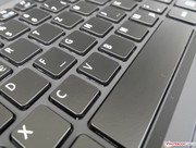 De Tasten scheinen zu schweben ...