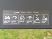 Hier präsenziert Acer einige Ausstattungsmerkmale auf einen Blick, ...