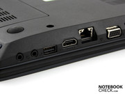 Es gibt noch nicht einmal eSATA, von ExpressCard ganz zu schweigen.