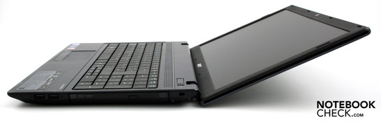 Acer TravelMate 5740G-524G50MN: Dicke Leistung mit ATI HD5650 & I5-520M, aber nur wenige Business-Features.