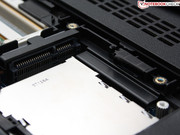 ist noch Platz für ein weiteres mini PCIe Modul.