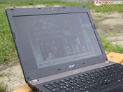 Ansicht seitlich, Sonne indirekt (bewölkt)