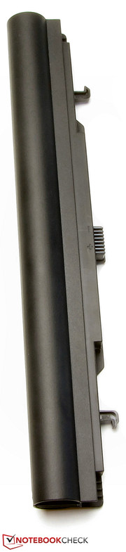 Der Akku wiegt etwa 247 Gramm...