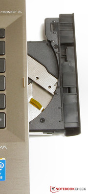 Der DVD-Brenner liest und beschreibt jede Art von DVDs und CDs.