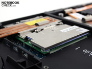Die Geforce GTX 460M steckt als MXM-Modul am Mainboard. Dadurch ist die Konfigurierbarkeit der Alienware-Systeme gewährleistet.