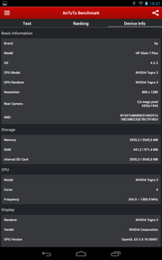 Der AnTuTu-Benchmark offenbart...