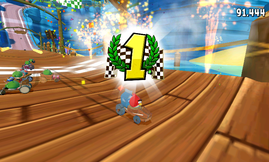 Sowohl Angry Birds Go! als...