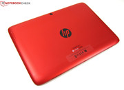 Falsche Farbe: Hierzulande bietet HP das Slate 10 HD nur mit silberfarbenem Backcover an.