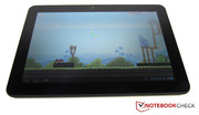 Viele Spiele wie Angry Birds laufen flüssig auf dem Tablet.