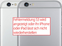 Apple: iOS 9.2.1 behebt Error 53 bei iPhone und iPad
