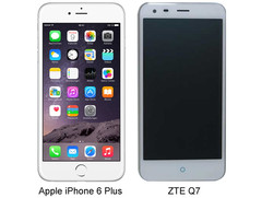 ZTE Q7: Smartphone im iPhone 6 Plus Look gesichtet