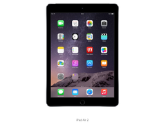 Das Apple iPad Air 2 setzt auf einen neuen Prozessor und bessere Kameras (Bild: Apple)