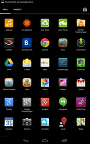 Acer installiert viele...