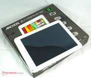 ...da ist das 9,7-Zoll-Tablet.