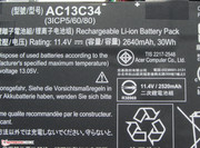 Er bietet eine Kapazität von 30 Wh.