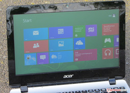 Das Aspire im Außeneinsatz.