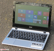 Das Aspire im Freien.