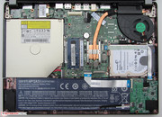 Das geöffnete Gehäuse.