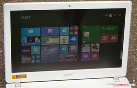 Das Aspire im Außeneinsatz.