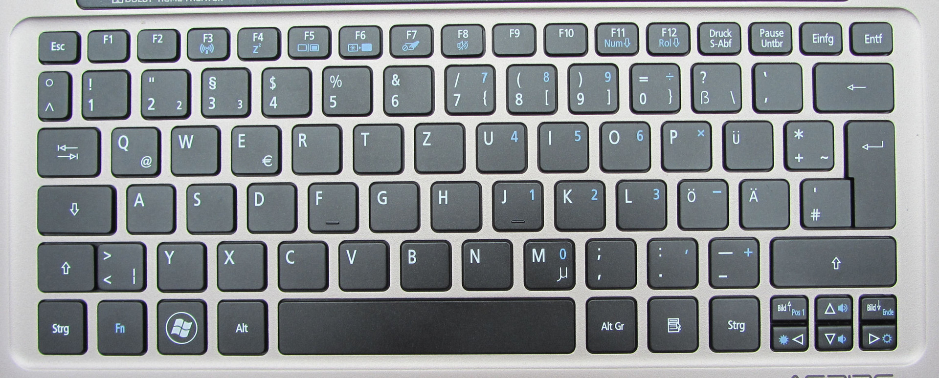 Deutsches Tastaturlayout Original Tastatur Notebook Keyboard Deutsch QWERTZ für Acer Aspire S3-391-33224G52add S3-391-53314 S3-391-53314G12add S3-391-53314G52add S3-391-53334 S3-391-6046 S3-391-6616
