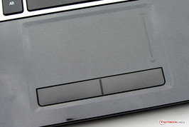 Das Touchpad ist etwas zu empfindlich eingestellt.