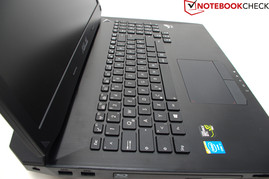 Der Öffnungswinkel ist etwas gering.