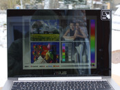 UX31A Touch: Ansicht frontal, bewölkt