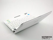 Die schneeweiße Optik lässt sich nur wiederwillig fotografieren.