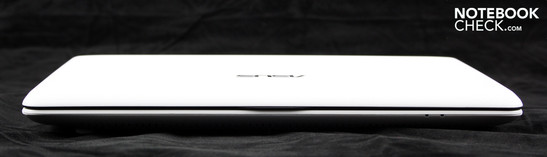 Frontseite: keine Anschlüsse