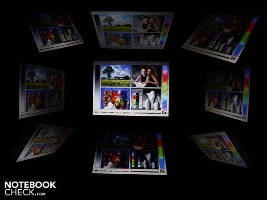 Blickwinkel Asus Eee PC 1001P