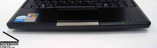 Vorderseite: keine Anschlüsse